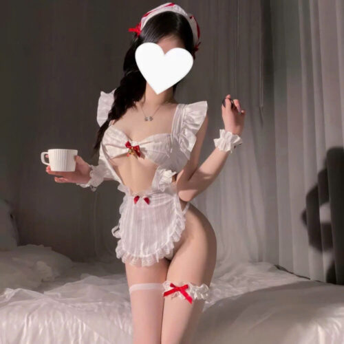 Set cosplay nữ hầu quyến rũ
